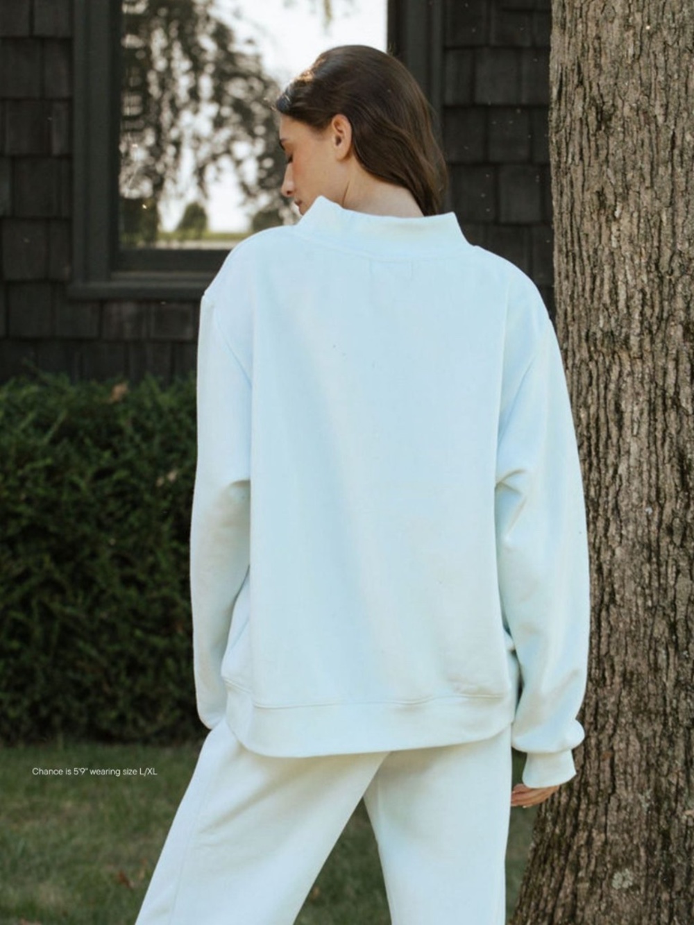 PARKE BRIDAL COLLECTION - HERITAGE - BRIDAL BLUE VARSITY MOCKNECK - Picture 2 of 4